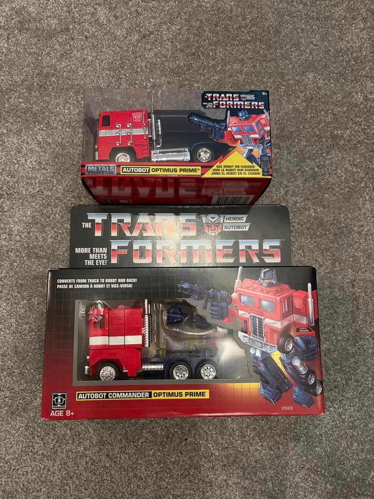 Gesealde optimus primes (wallmart, jadatoys), Verzamelen, Transformers, G1, Ophalen of Verzenden, Nieuw, Autobots