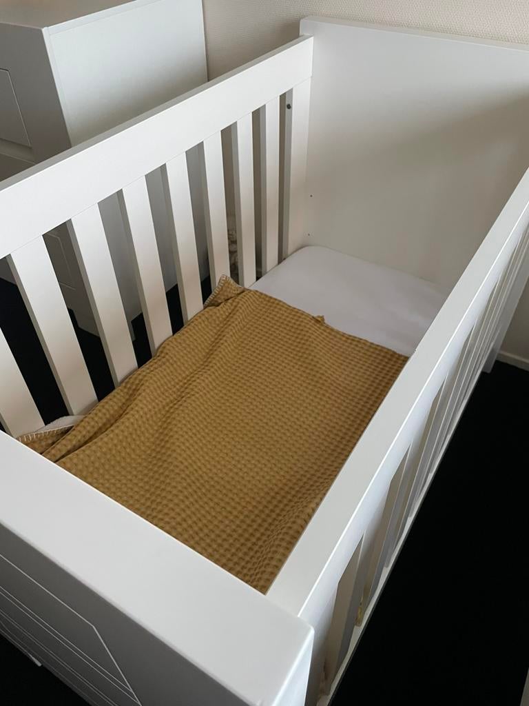 Miami Kinderbedje Wit, Ophalen, Gebruikt, Ledikant