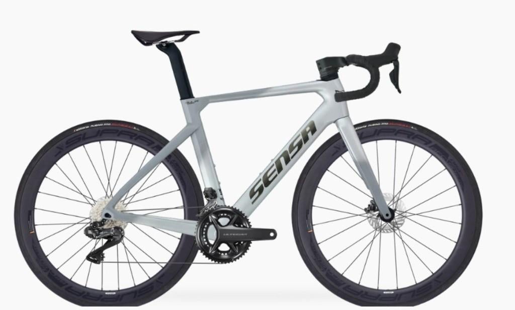 Sensa Giulia Supremo Shades of grey, Fietsen en Brommers, Fietsen | Racefietsen, Carbon, Nieuw, 57 tot 61 cm, Meer dan 20 versnellingen