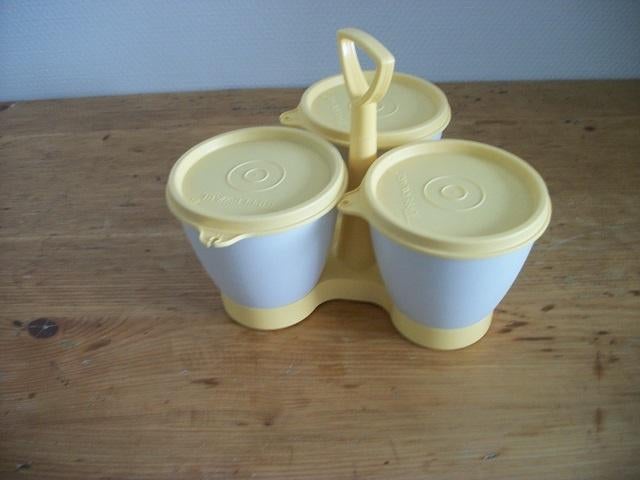 Tupperware Carrousel/ Tafelsetje ( suiker, hagelslag enz ), Ophalen of Verzenden, Gebruikt, Overige typen