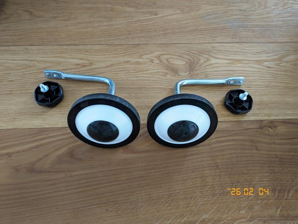 Zijwieltjes Btwin, Ophalen of Verzenden, Zo goed als nieuw, Minder dan 16 inch, Zijwieltjes