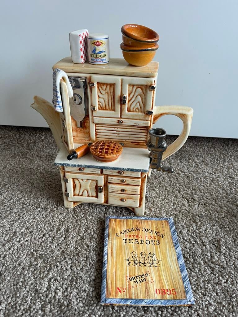 Paul Cardew Design Keukenkast Theepot – Extra Fine Teapots, Antiek en Kunst, Ophalen