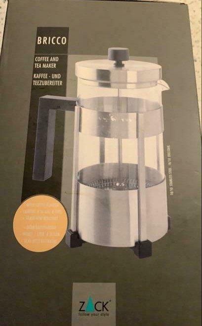 Nieuw Zack BRICCO koffie-/theemaker, roestvrij staal Nieuw, Huis en Inrichting, Keuken | Keukenbenodigdheden, Nieuw, Ophalen of Verzenden