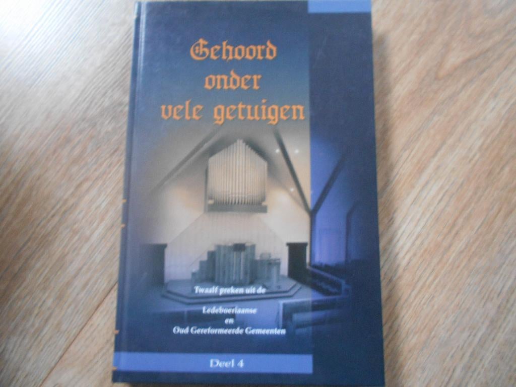 Gehoord onder vele getuigen, Ophalen of Verzenden, Zo goed als nieuw, Christendom | Protestants