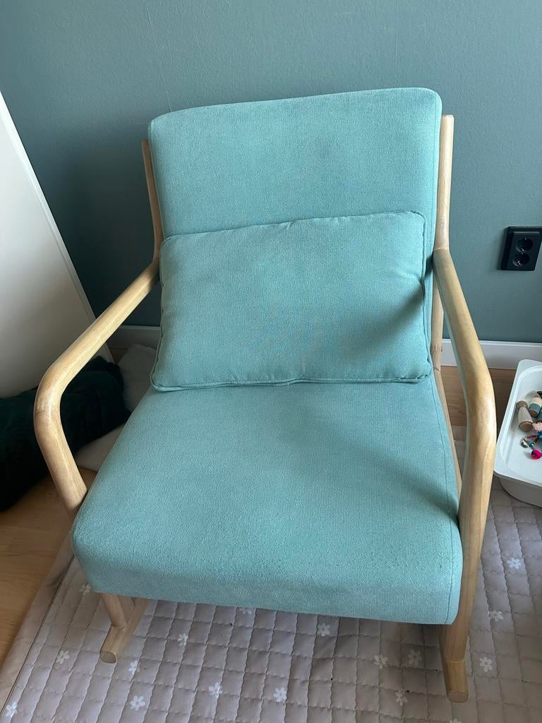 Babykamer Schommelstoel - Weinig Gebruikt!, Ophalen, Zo goed als nieuw, Minder dan 140 cm, Minder dan 70 cm