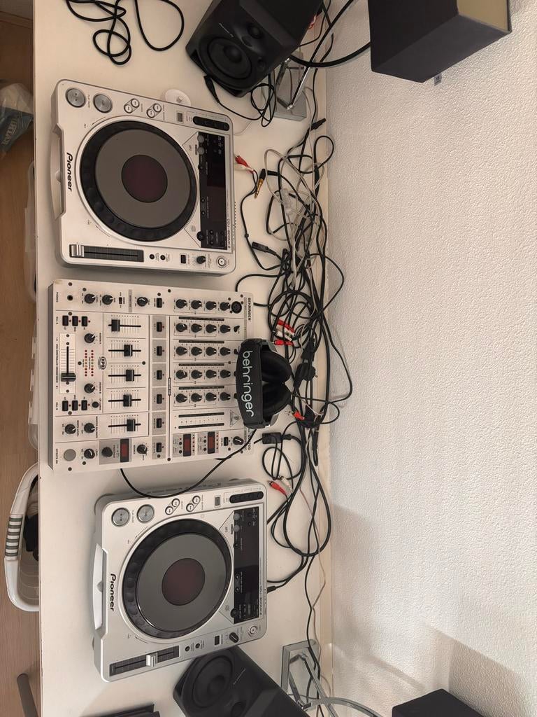 Pioneer DJ Set CDJ800-MK2 & Behringer DJX700, Ophalen, Gebruikt, Dj-set, Pioneer