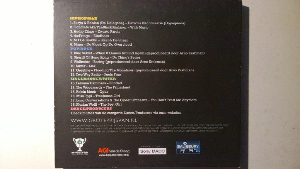 De Grote Prijs, Finales, Cd's en Dvd's, Cd's | Verzamelalbums, Ophalen of Verzenden, Zo goed als nieuw, Hiphop en Rap