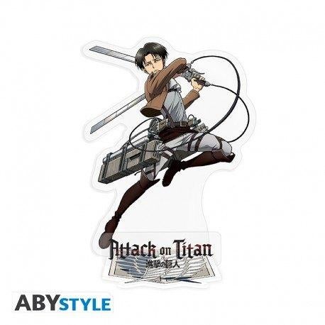 Attack on Titan acryl figuur Levi, Verzamelen, Ophalen of Verzenden, Nieuw