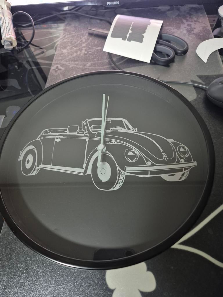 Unieke Wandklok met Auto/Bus Design, Ophalen, Nieuw