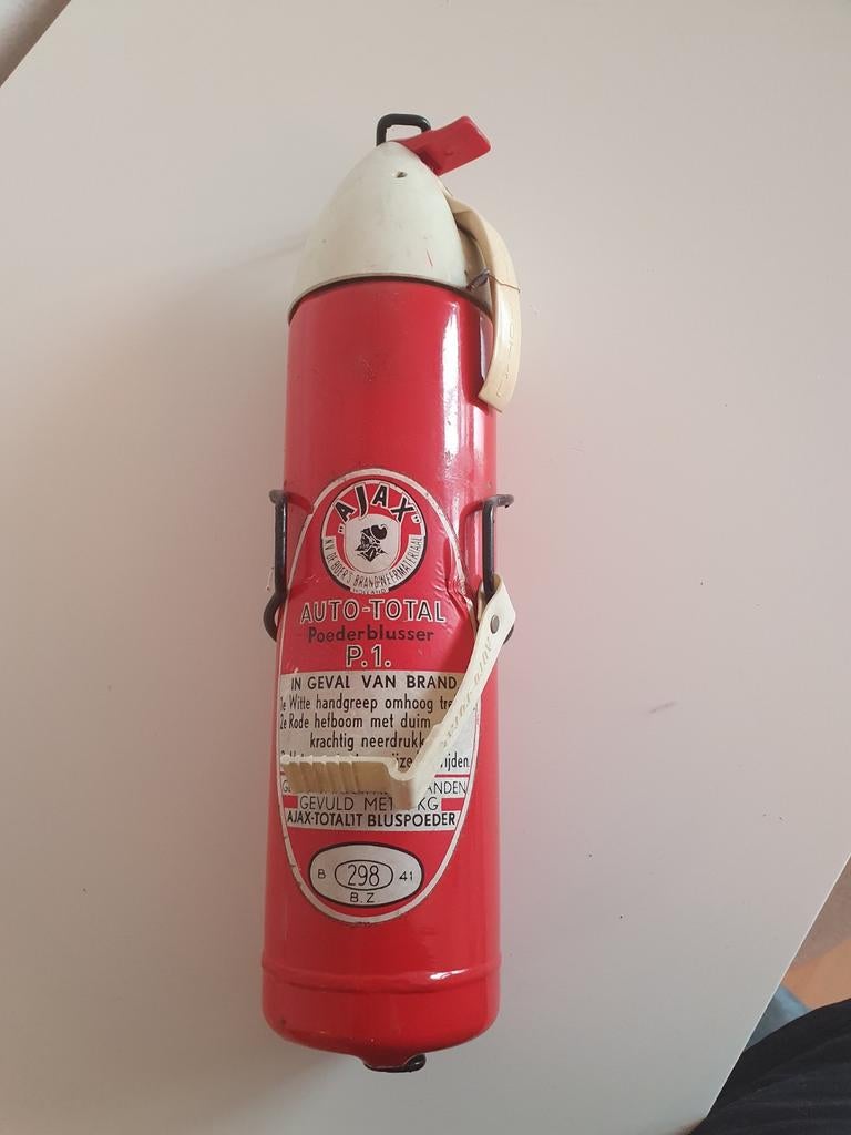 Oude brandblusser van merk Ajax, Ophalen of Verzenden