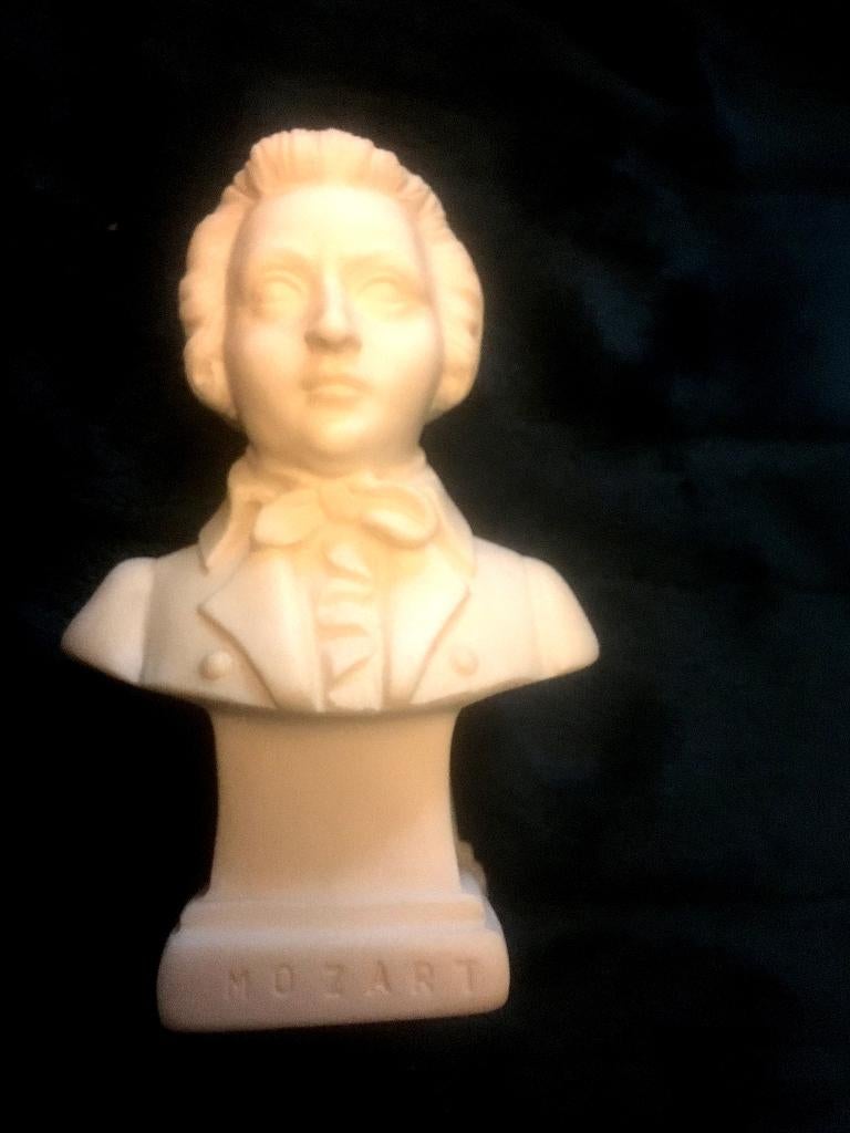 MOZART borstbeeld/torso - ca.  11 cm h, Antiek en Kunst, Verzenden