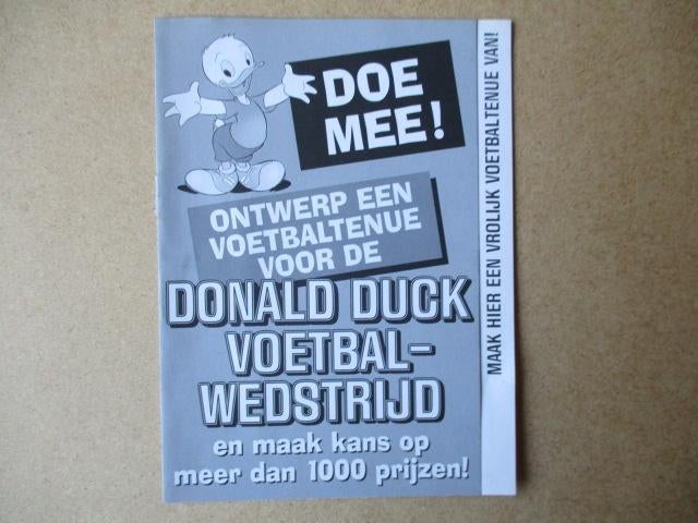 adv9719 donald duck weekblad bijlage 108, Boeken, Eén stripboek, Ophalen, Gelezen