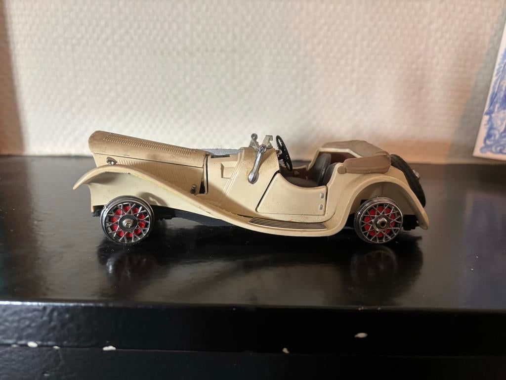 Franklin Mint 1938 Jaguar SS-100 Modelauto, Hobby en Vrije tijd, Modelauto's | 1:18, Gebruikt, Auto, Overige merken, Ophalen of Verzenden