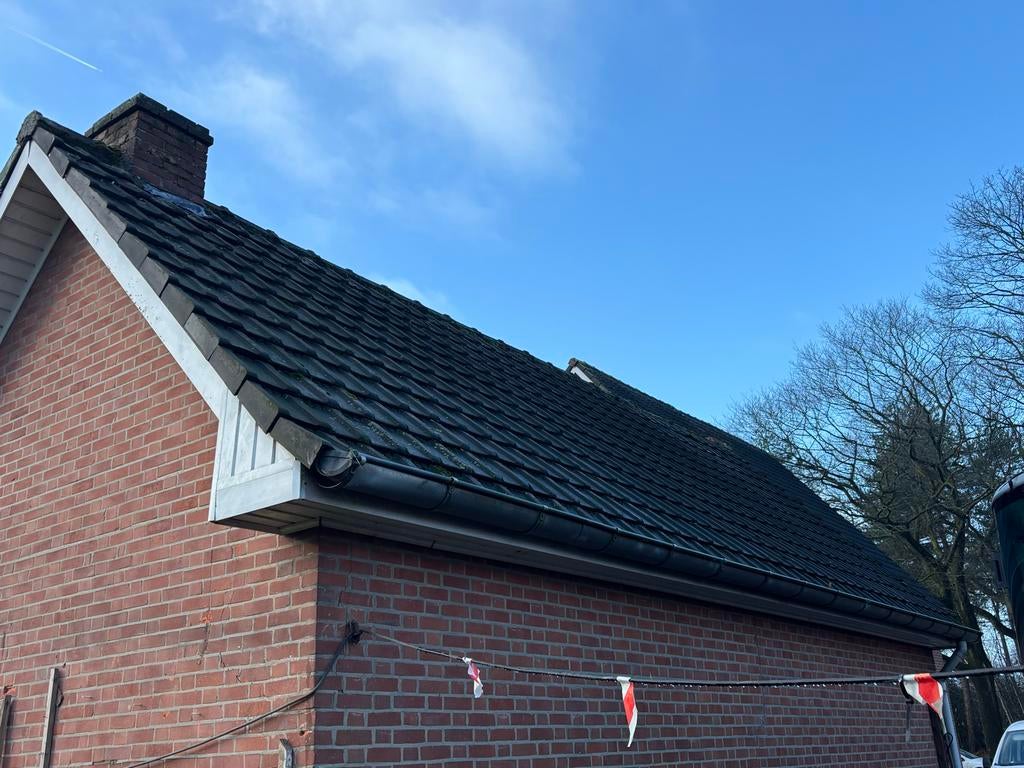 Gebruikte Dakpannen, Ophalen, Gebruikt, Steen of Klei, Zwart