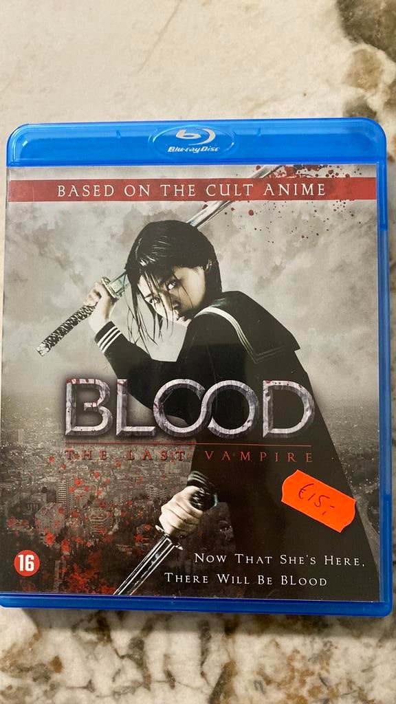 Blood blu ray NL versie, Cd's en Dvd's, Blu-ray, Ophalen of Verzenden, Zo goed als nieuw, Actie
