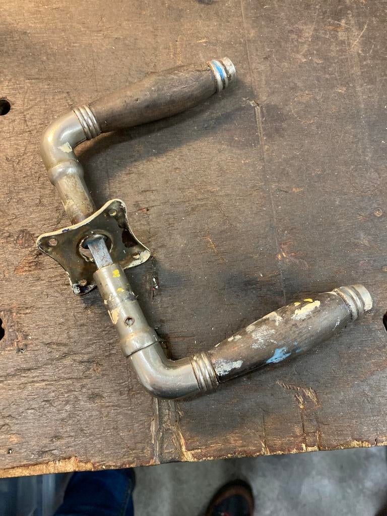 Deurklink metallco jaren 30, Ophalen of Verzenden