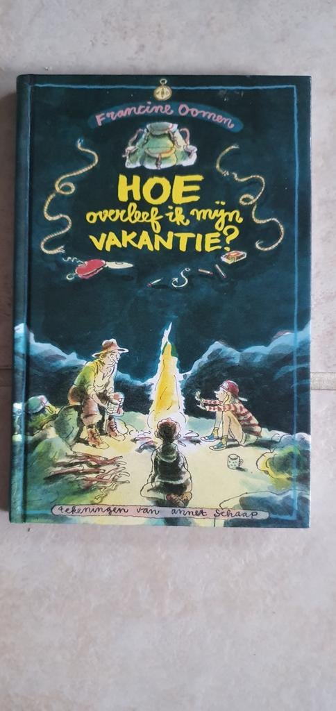 Francine Oomen - Hoe overleef ik mijn vakantie?, Boeken, Ophalen of Verzenden, Zo goed als nieuw, Francine Oomen