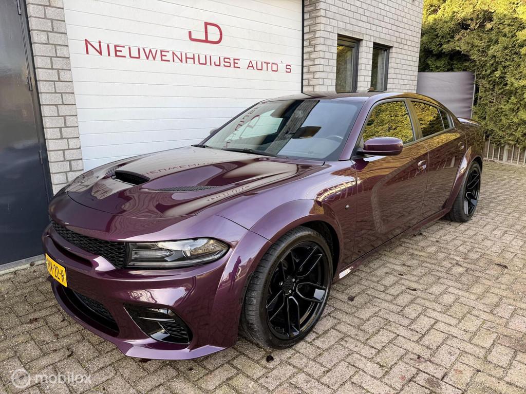 Dodge Charger SRT 6.4 HEMI V8 Scatpack Widebody, 35.257km!, Auto's, Dodge, Automaat, Achterwielaandrijving, Gebruikt, Overige kleuren