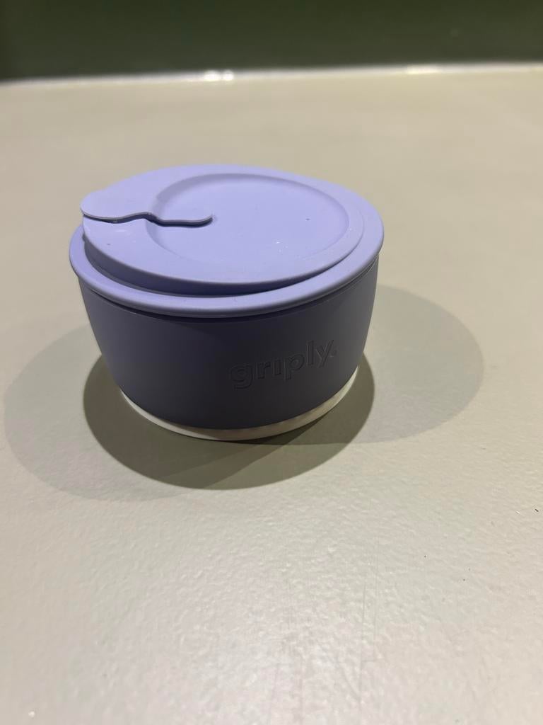 GripLy Opvouwbare Beker met Deksel - Paars - Nieuw!, Ophalen of Verzenden, Nieuw, Paars, Beker of Kan