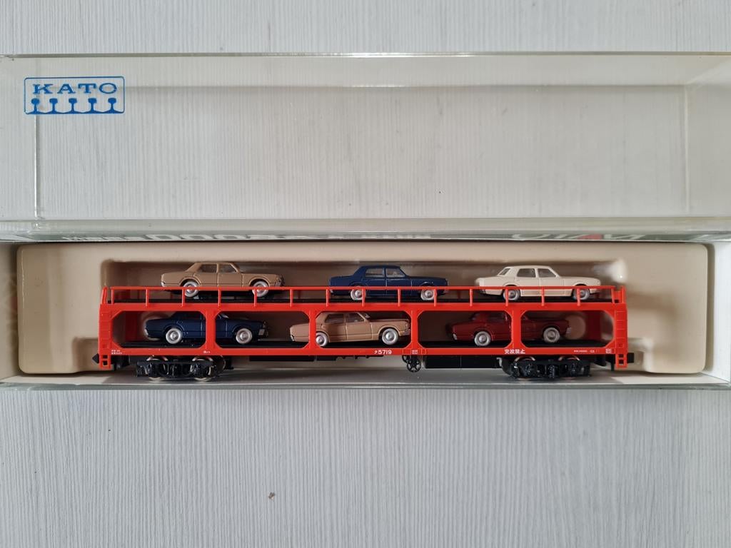 Fraaie Kato N-spoor autowagon 8018-2 (nieuw), Ophalen of Verzenden, Nieuw, Wagon