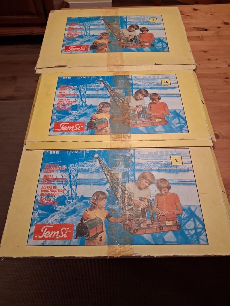 Temsy meccano, Ophalen