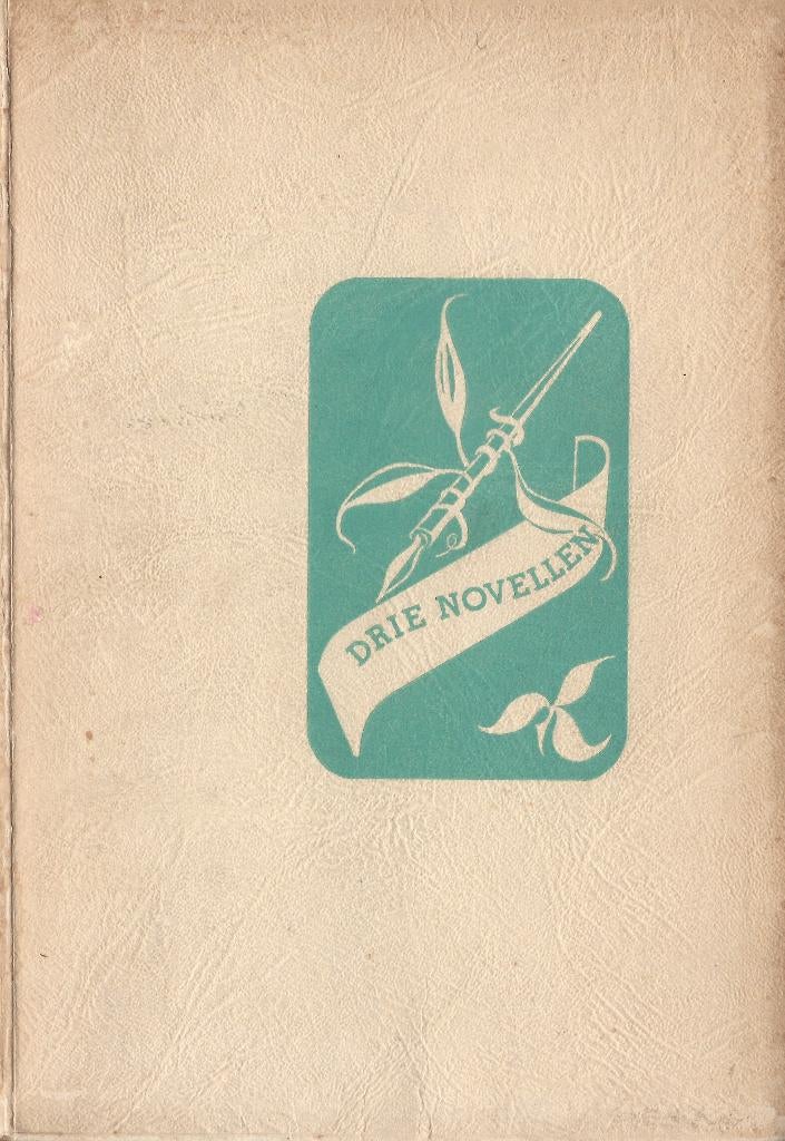 DRIE NOVELLEN-BW-geschenk CPNB 1939-1.druk- GROEN Vignet, Ophalen of Verzenden, Zo goed als nieuw, 3 auteurs