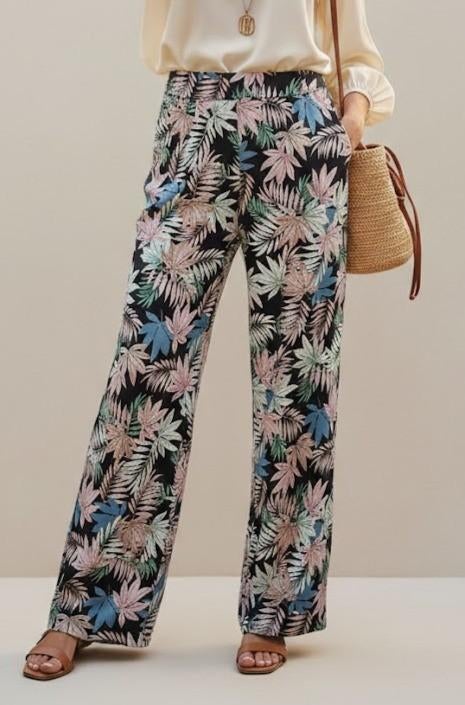 Flodder broek van Terra di siena, Ophalen of Verzenden, Zo goed als nieuw, Maat 38/40 (M), Lang