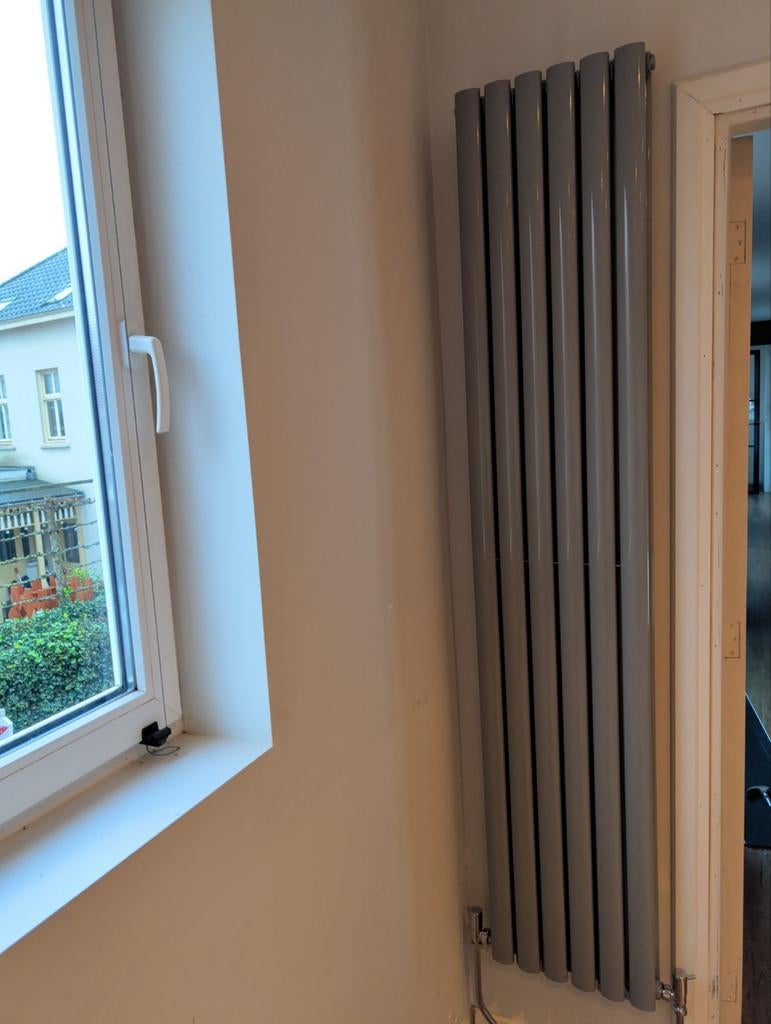 Hudson Reed Aluminium Dubbel Radiator, Radiator, Nieuw, Minder dan 60 cm, Ophalen of Verzenden