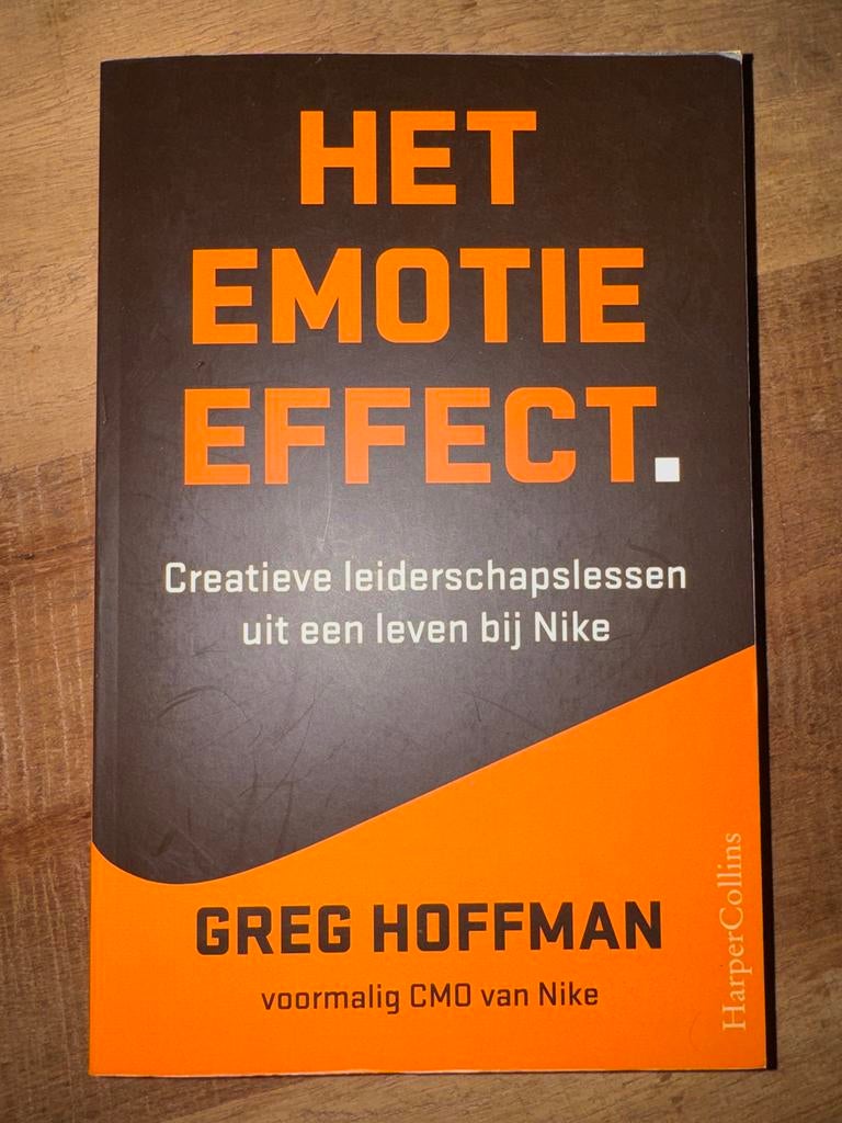 Het Emotie Effect - Greg Hoffman (Nike), Ophalen of Verzenden, Zo goed als nieuw, Economie en Marketing