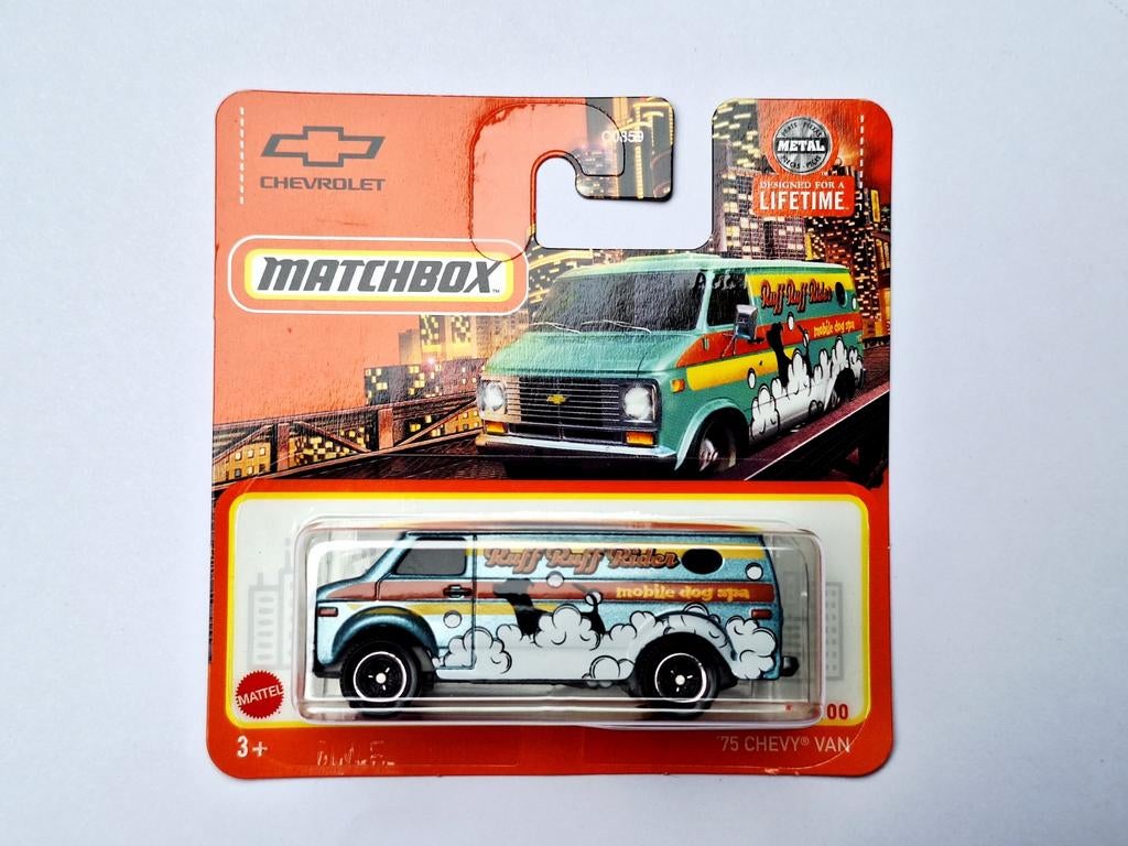Matchbox 2024  '75 CHEVY VAN, Ophalen of Verzenden, Nieuw, Bus of Vrachtwagen