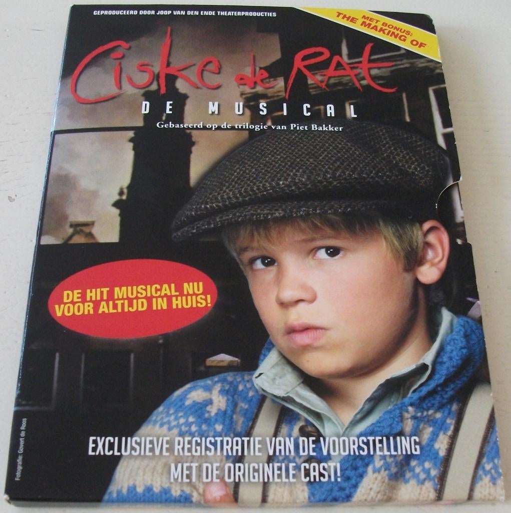Dvd *** CISKE DE RAT *** Musical, Cd's en Dvd's, Alle leeftijden, Overige genres, Ophalen of Verzenden, Zo goed als nieuw