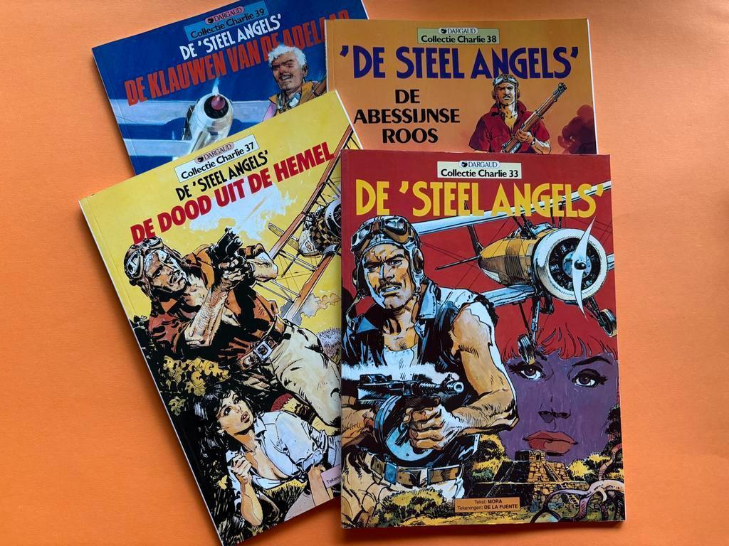 Steel Angels Collectie - 4 Stripboeken, Meerdere stripboeken, Ophalen of Verzenden, Gelezen
