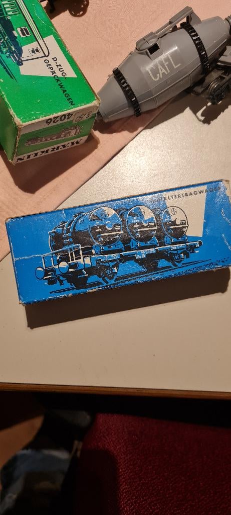 Marklin complete set, Wisselstroom, Gebruikt, Rails, Ophalen of Verzenden