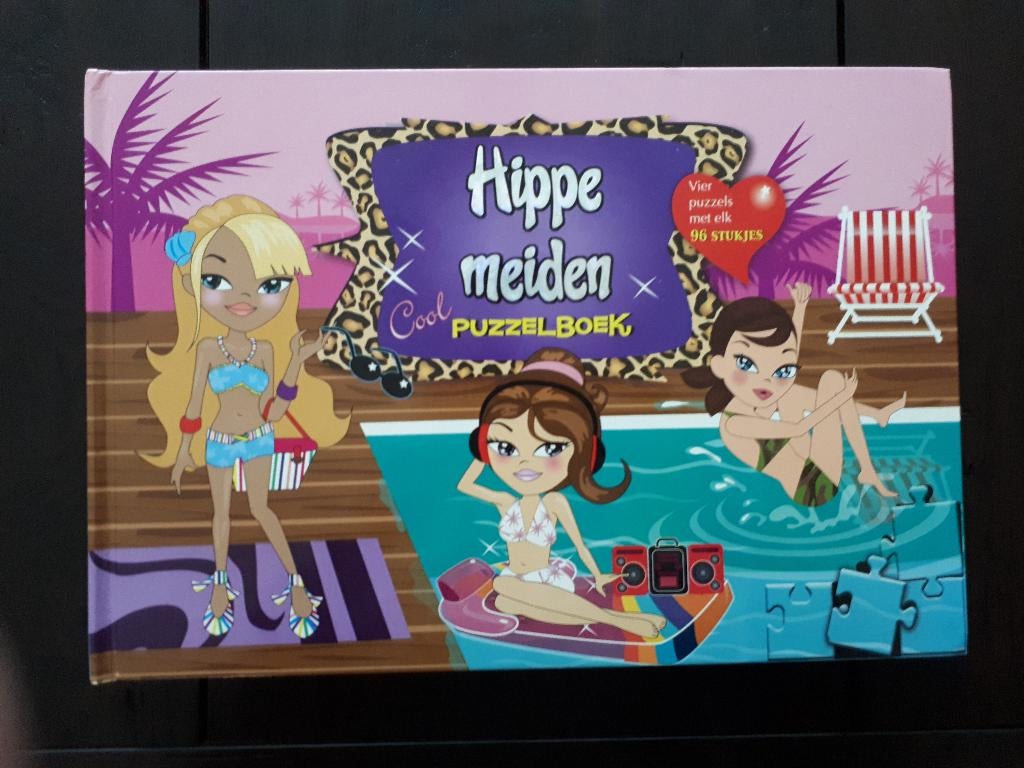LEGPUZZEL0Boek   -Hippe Meiden-, Hobby en Vrije tijd, Denksport en Puzzels, Zo goed als nieuw, Minder dan 500 stukjes, Ophalen of Verzenden