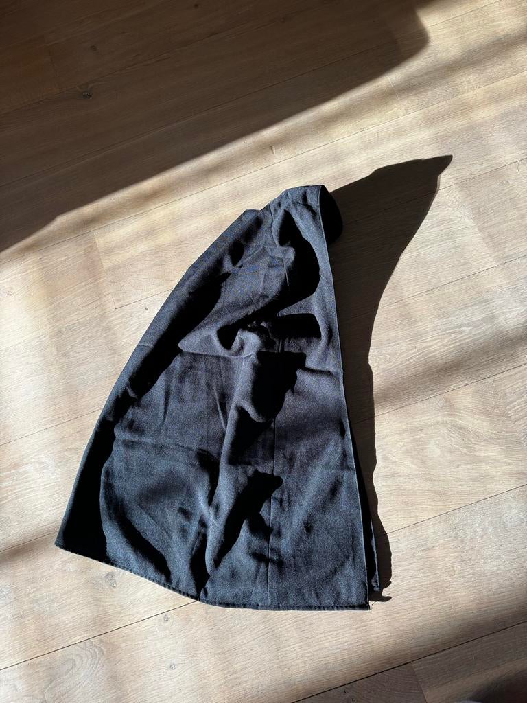 Zwarte cape voor carnaval of feest. Kindercape, Kinderen en Baby's, Carnavalskleding en Verkleedspullen, Ophalen of Verzenden