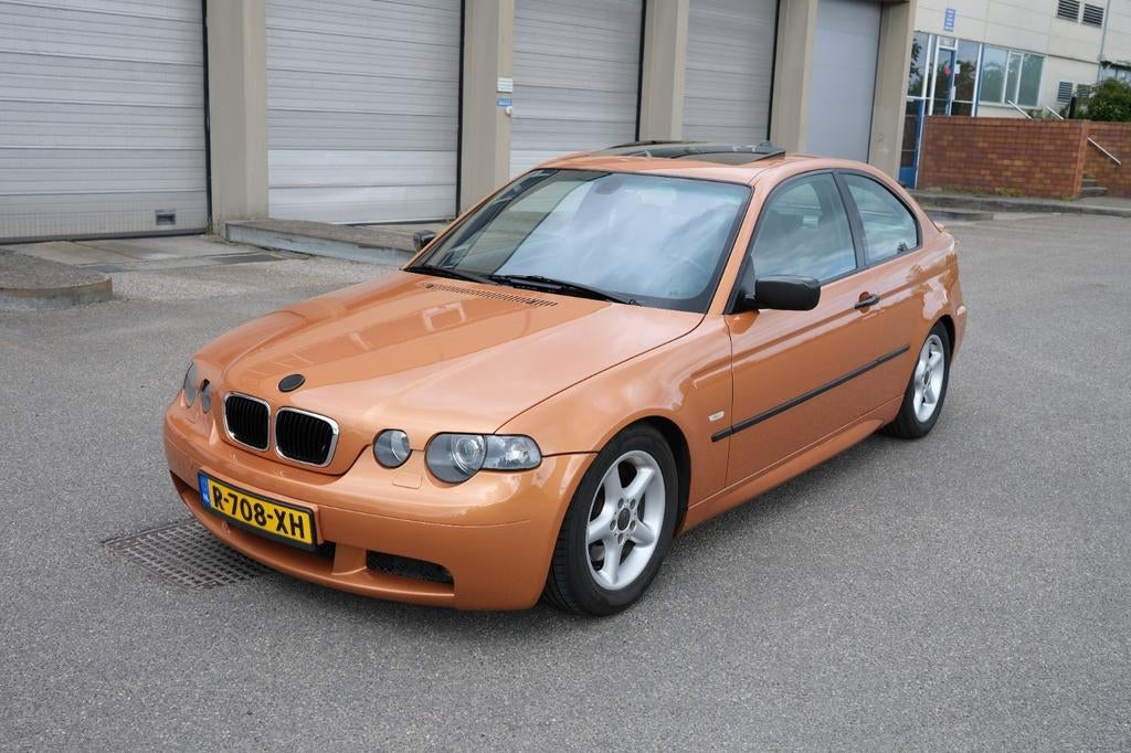 E46  Compact 325TI 325 TI  M Ambra / Arizona, Leder, 75 €/maand, Handgeschakeld, Particulier