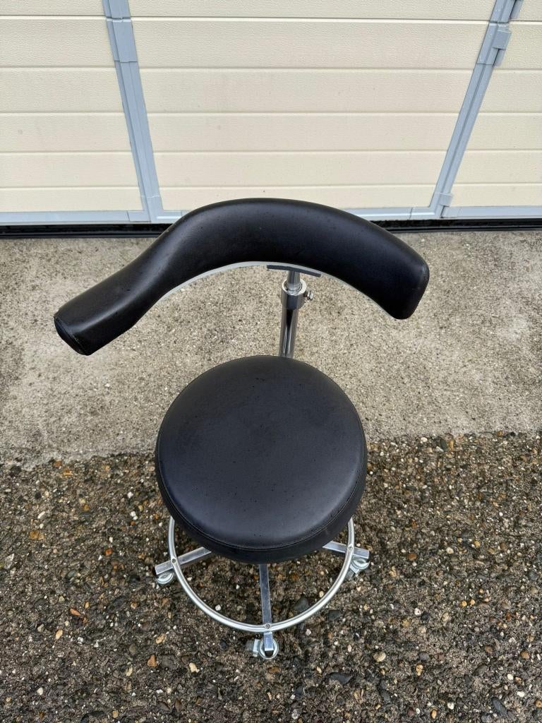 Mr Dental l Zwarte Assistente / Tandarts stoel l Tandarts, Ophalen of Verzenden, Gebruikt