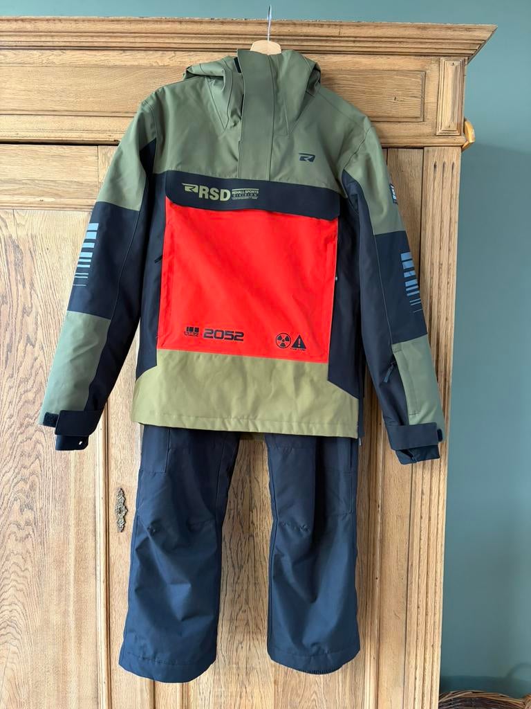 Rehall skijas + broek maat 164, Ophalen of Verzenden, Zo goed als nieuw, Jongen, Broek