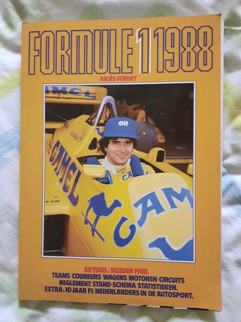 Formule 1 1988 - Anjes Verhey, Boeken, Ophalen of Verzenden, Algemeen