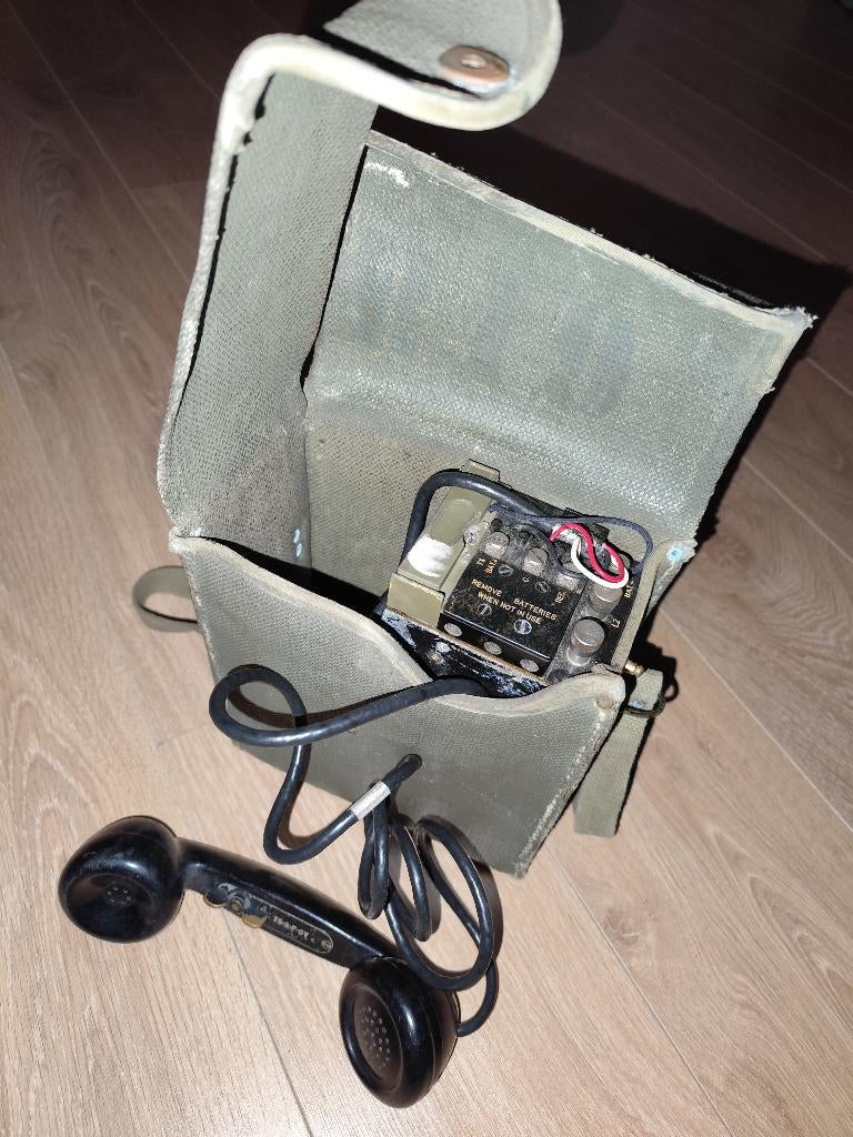 Veldtelefoon, Ophalen of Verzenden, Landmacht, Overige gebieden, Overige typen