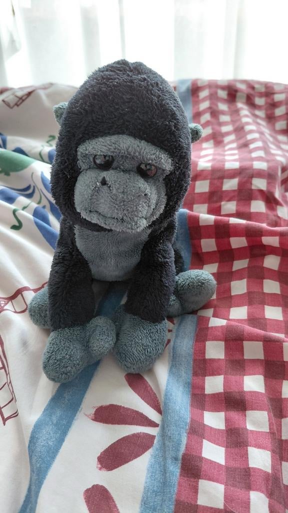 Zwart Aapje Knuffel, Ophalen of Verzenden, Zo goed als nieuw, Overige typen