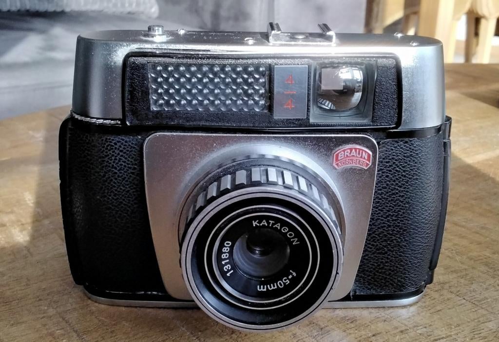 Braun Paxina Electromatic Camera, Ophalen of Verzenden, Gebruikt, Compact, Overige Merken