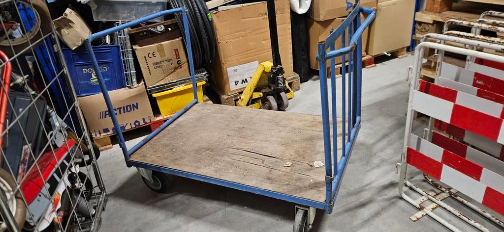 Transportwagens ,transportkarren ,steekwagens, 100 liter of meer, Ophalen, Zo goed als nieuw, Transportkar