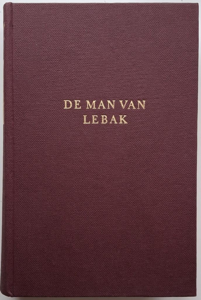 E. du Perron - De man van Lebak, Antiek en Kunst, Ophalen of Verzenden
