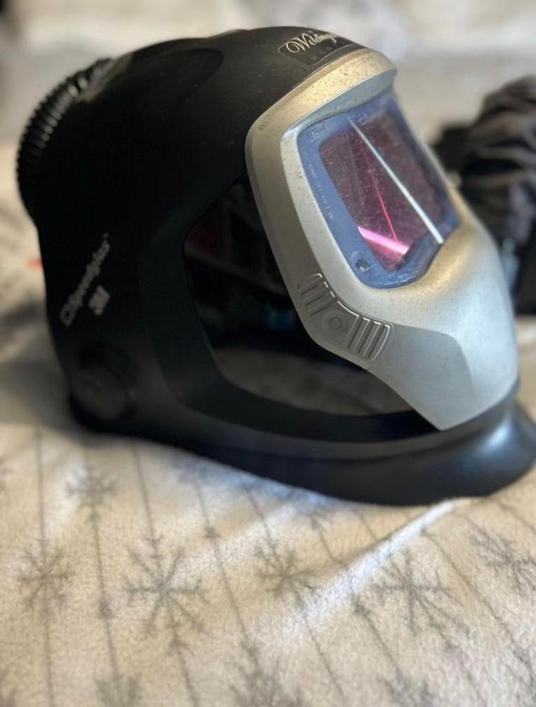 3M Speedglas 9100XXi Lashelmset met extra’s, Doe-het-zelf en Verbouw, Laskappen, Lasfilter, Ophalen of Verzenden, Zo goed als nieuw