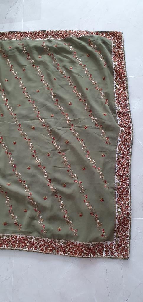 Saree | Sari - met blouse, Ophalen of Verzenden, Zo goed als nieuw, Overige typen