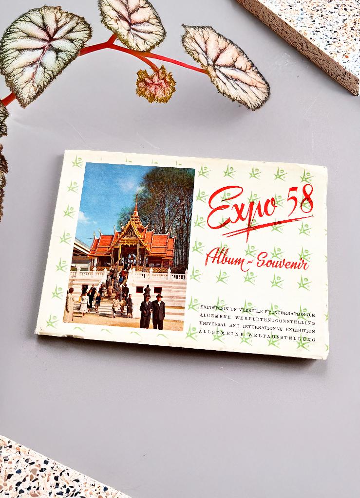 Album Souvenir Expo 1958 Brussel fotoboekje, Ophalen of Verzenden
