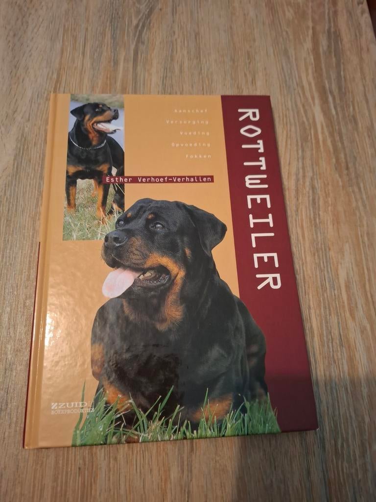 Esther Verhoef - Rottweiler, Boeken, Ophalen of Verzenden, Nieuw, Honden, Esther Verhoef