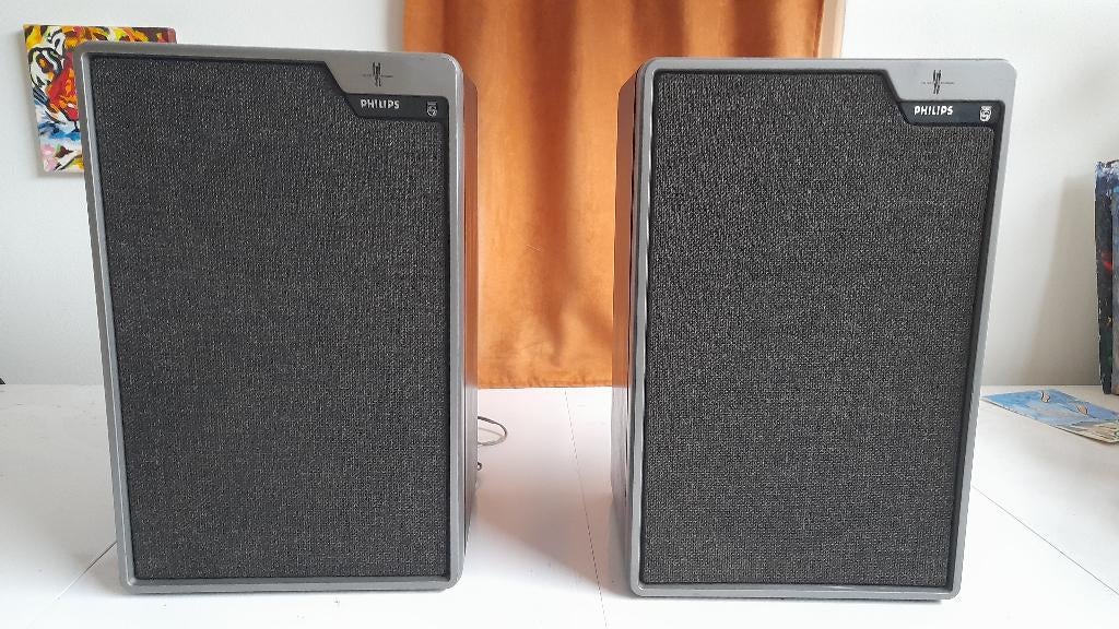Philips 2-weg hifi-luidsprekers 22AH463, Ophalen, Philips, Gebruikt, Minder dan 60 watt