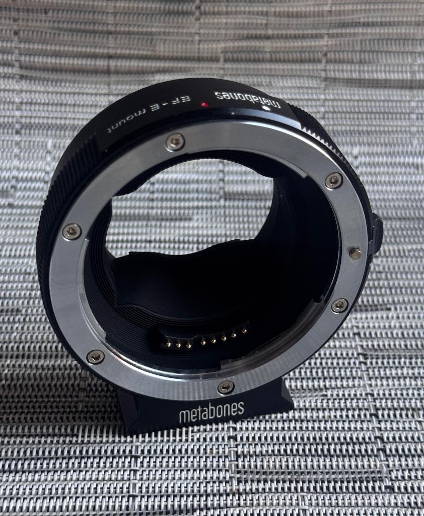 Metabones IV adapter voor canon EF naar Sony E (FE), Ophalen of Verzenden, Gebruikt, Toebehoren